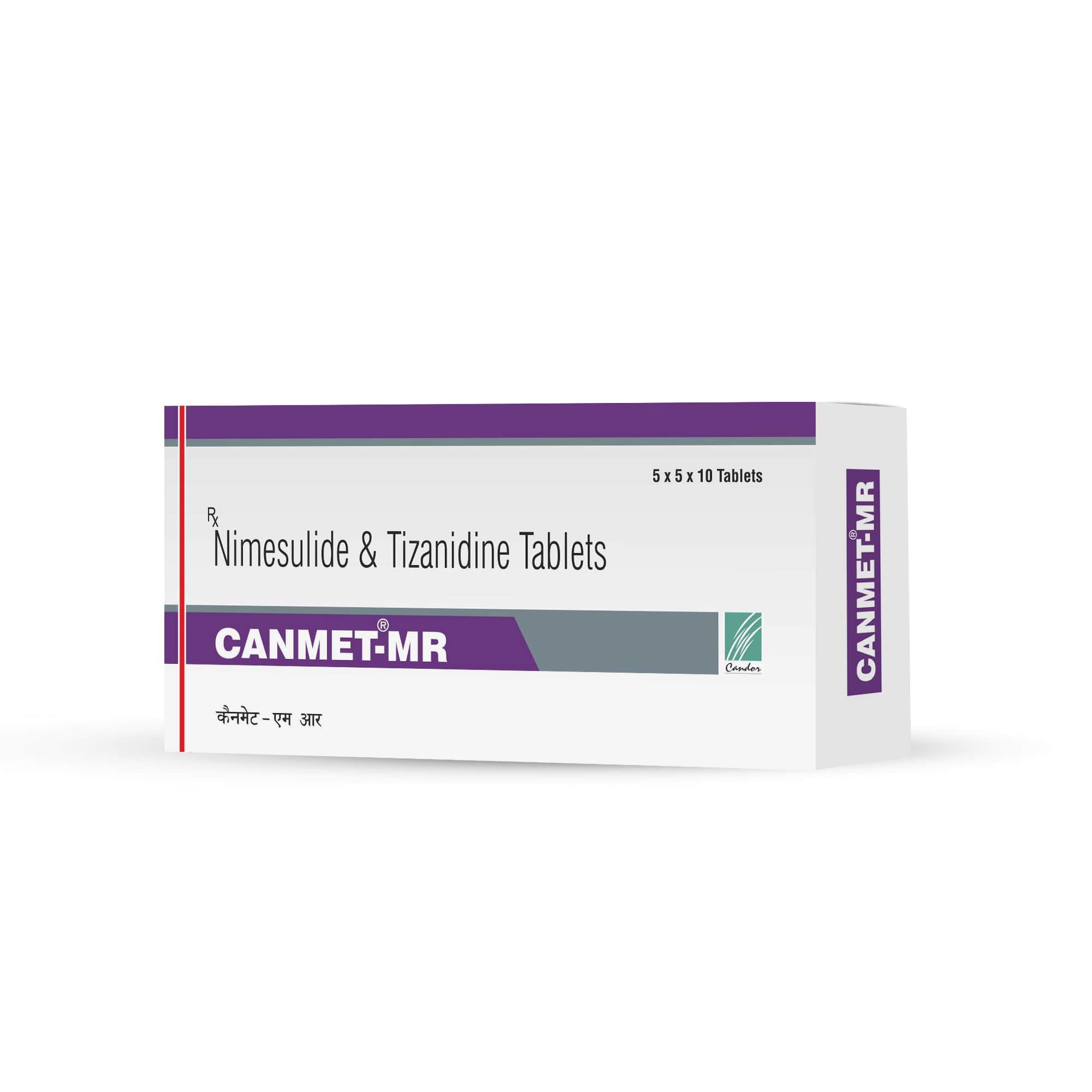 Nimesulide & Tizanidine Tablets