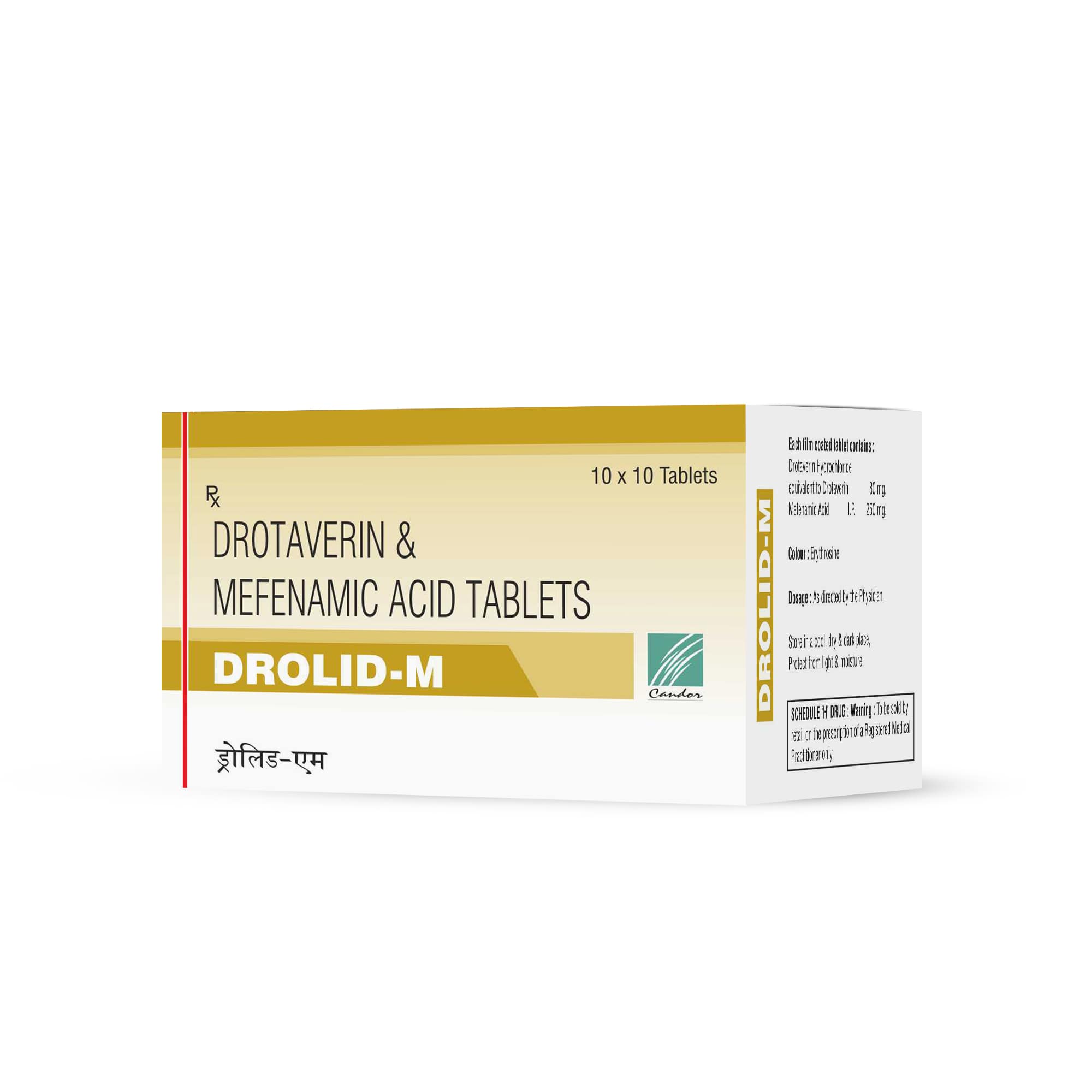 DROTAVERIN & MEFENAMIC ACID TABLETS