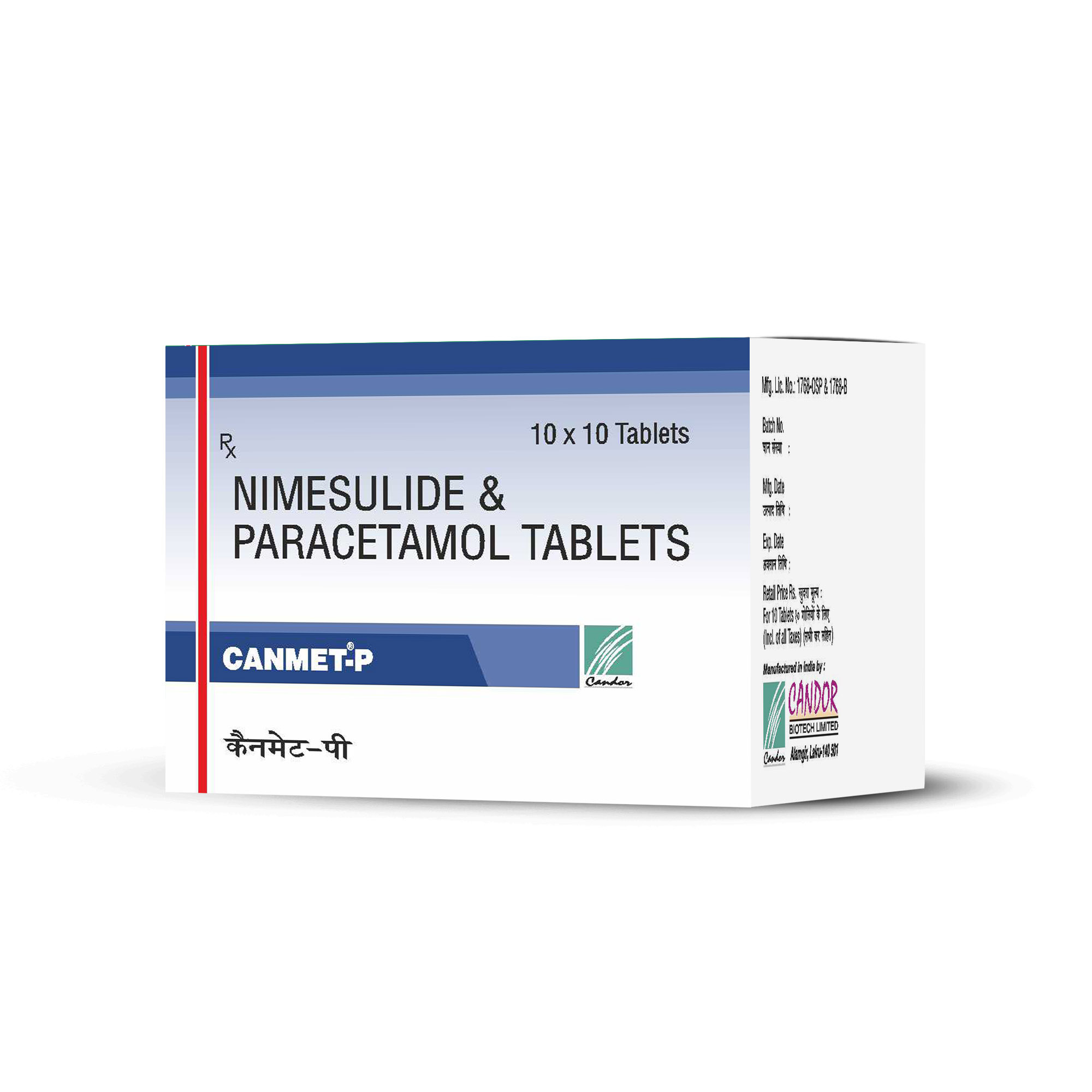 NIMESULIDE & PARACETAMOL TABLETS